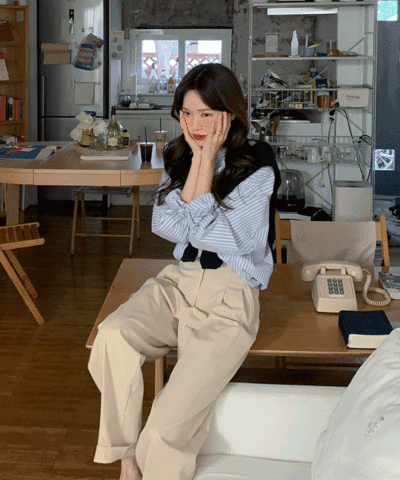 Clear cotton trousers : [PRODUCT_SUMMARY_DESC]