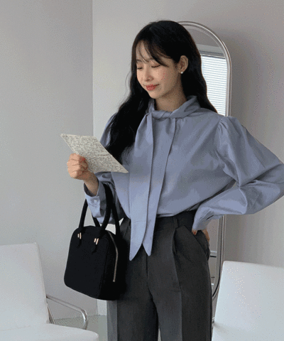 lily tie blouse : [PRODUCT_SUMMARY_DESC]