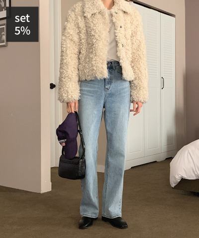 Jennifer Jacket + Noid Denim Pants Women&#039;s Clothing Shopping Mall DALTT